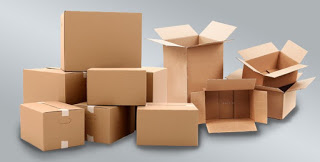 Plain RSC carton boxes