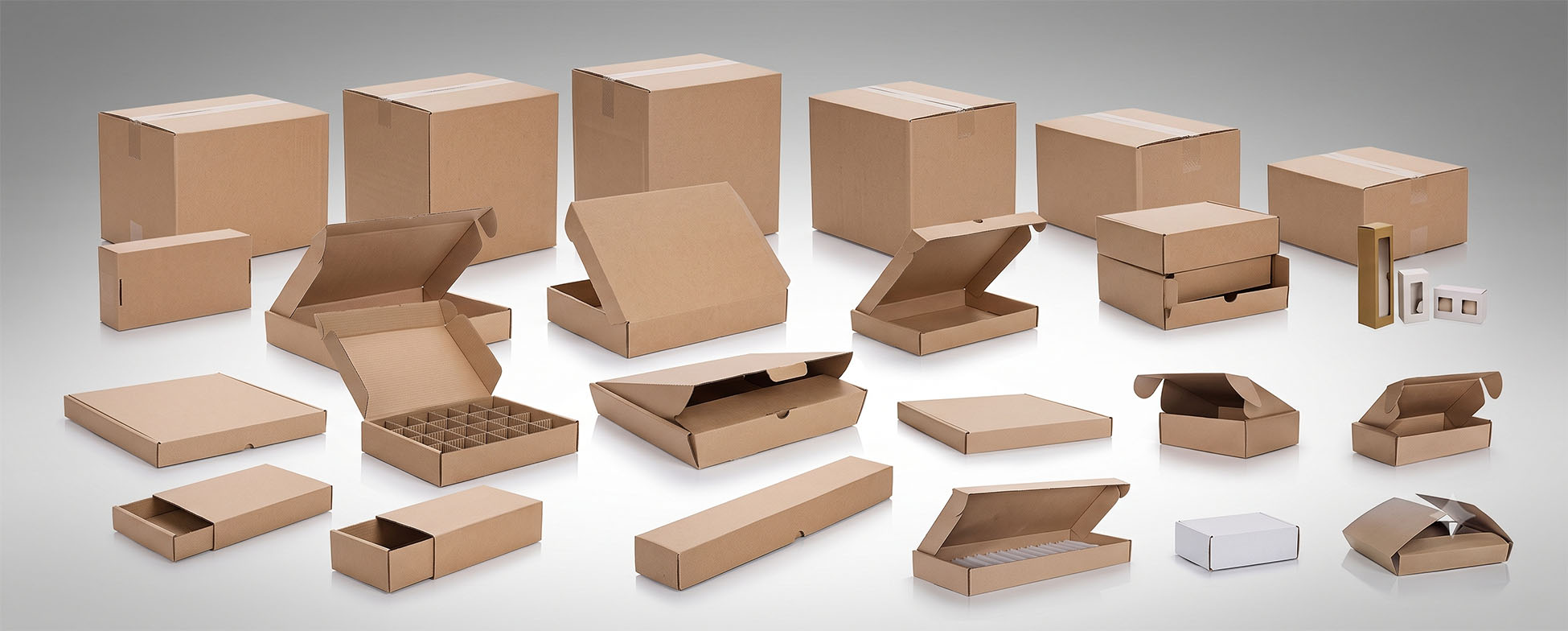 Custom die-cut corrugated carton boxes