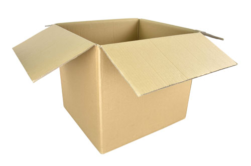 Open C544 moving carton box